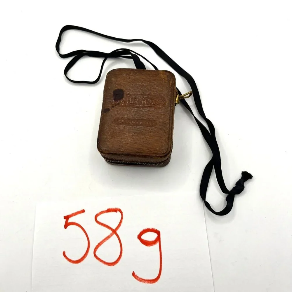 Vintage DeJur-Amsco 5B Exposure Meter With Case & Neck Strap 58g